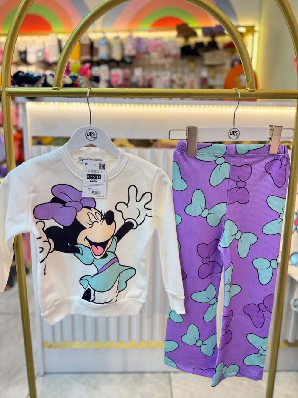 MOR MINNIE FİYONK TAYTLI TAKIM