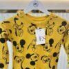 SARI MICKEY BASKILI UZUN KOLLU SWEATSHİRT - Görsel 2