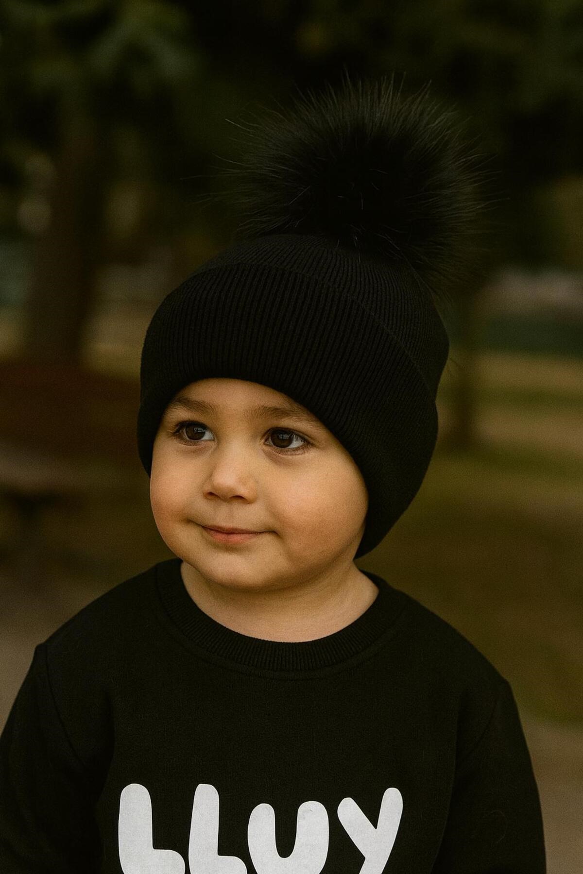 TEK PONPONLU TRİKO BERE - Görsel 4