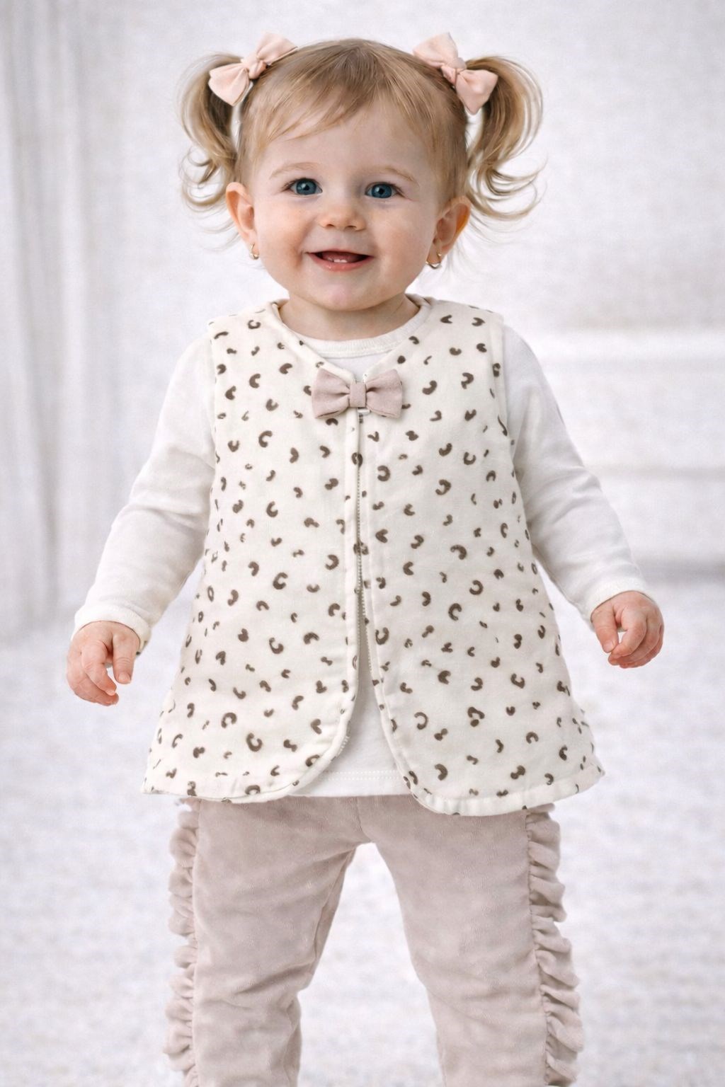 LEOPAR YELEKLİ 3LÜ TAKIM